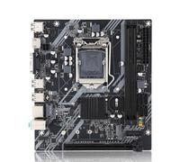 Cpolebev New H61-S Computer Motherboard Desktop LGA1155 Pin with M.2 Supports I3 I5 I7 Second and Third Generation CPU