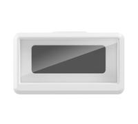 Cpolebev New Kitchen Toilet Mobile Phone Holder Waterproof Touchable Case Wall Mounted Bath Bathroom Shelves Storage Box Stand
