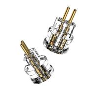 Cpolebev New Pair Earphone Jack Adpter MMCX 2Pin 0.78 Flat to 2Pin 0.78 Groove Protector MMCX to N5005 IE300 IE600 IE900