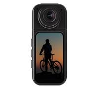 Cpolebev New S70 2.7K WIFI APP Thumb Camera Ultra-Long Battery Life Thumb Sports Camera HD Cycling Camera 1080P Pet Camera Black
