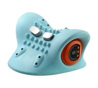 Cpolebev New Therapist Neck Massager, Electric 4D with Heat, Ergonomic Angle for Deep Tissue Pain Relief