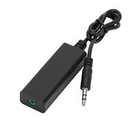 Cpolebev Noise Isolator Filter Signal Anti-Jamming Filter Ground Loop Anti-Interference Safe Accessories Sound Stereo Car Audio Aux Home with 3.5mm Cable