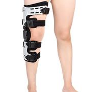 Cpolebev OA Knee Brace for Arthritis Ligament Medial Hinged Knee Support Osteoarthritis Knee Joint Pain Sports Unloading-Right