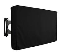 Cpolebev Outdoor TV Cover for 40 to 42 Inches LCD, LED, Waterproof, Weatherproof and Dust-Proof TV Screen Protectors (Black)