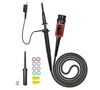 Cpolebev P4100 Oscilloscope Probe 100:1 2KV High Voltage 100MHz Safety BNC Connector for Oscilloscope Adjustable Attenuation