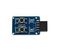 Cpolebev PC_Boot_Mini Motherboard Boot Test Board 9 Pin PC On/Off Button for PC Motherboard