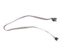 Cpolebev PC Case Red Green LED Lamp ATX Power Supply Reset HDD Switch Lead 20"
