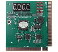 Cpolebev PC Motherboard Diagnostic Card 4-Digit PCI/ISA POST Code Analyzer