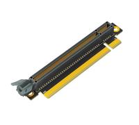 Cpolebev PCI-E 16X 3.0 90 Degree Reverse Male to Female Riser Card Add on Card PCIE Reverse Riser Card for 1U Server (Installation Direction Towards CPU)
