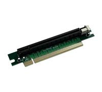 Cpolebev PCI-E 16X Riser Card Riser Adapter Card 90 Degree Pci-E Pci-Express 16X to 16X Slot Right Angle Extender Protector Parts