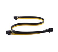 Cpolebev PCI-E 8 Pin Male to Dual 8 Pin (6+2) Male PCI Express Power Adapter Cable for Modular Power Supply Cable 60cm+20cm
