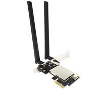 Cpolebev PCIE WiFi Card Adapter Bluetooth Dual Band Wireless Network Card Repetidor Adaptador for PC Desktop Wi-Fi Antenna M.2