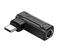 Cpolebev PD 140W DC to Type C Power Charging Adapter DC Female Input to USB C Male Connector for Phone,Tablet,Laptop (M)