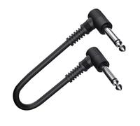 Cpolebev Pedal Cable Musical Instruments Patch Cord 15cm Electric Guitar Effect Wire for Music Lovers Playing Accessories 1Pcs