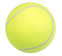Cpolebev Pet Bite Toy 24CM Giant Tennis Ball for Dogs Chew Toy Inflatable Tennis Ball Signature Pet Toy Ball Supplies