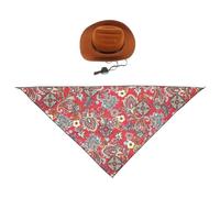 Cpolebev Pet Dog Cowboy-Hat Cosplay Cap Puppy Pet Cat Dog Holiday Costume Pet Decoration