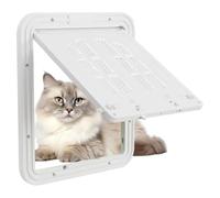 Cpolebev Pet Door Lockable Inside Door Flap Cat Window Door Cat Screens Barrier Sliding Door Window Screens Doggy Door Insert A