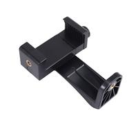 Cpolebev Phone Holder/Vertical and Horizontal Tripod Mount Adapter Rotatable Bracket with 1/4 Inch Screw Hole/Adjustable Clip