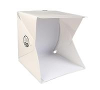 Cpolebev Photography LED Light Room Photo Studio Light Tent Soft Box for DSLR Camera 22CM Portable Folding Lightbox