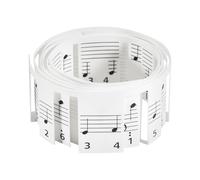 Cpolebev Piano Notes Sticker Electronic Piano Sound Sticker Staff Piano Key Stickers 88-Key Full Size