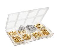 Cpolebev Picture Hanging Assortment Kit, Heavy Duty Wire Picture Hanging 220-Piece Set for Photo Mirror Frame Artwork