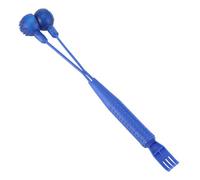Cpolebev Plastic Blue 2 in 1 Magnetic Hammer Knock Massager Back Scratcher