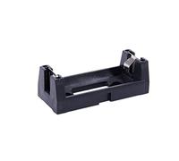 Cpolebev Plastic Shell 3V CR123A Button Cell Battery Sockets Holder Case Black