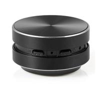 Cpolebev Portable Compatible Bone Conduction Speaker Stereo Sound,Bluetooth Speaker Easy Install Easy to Use (Black)