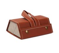 Cpolebev Portable Glasses Organizer 3 Multi-Slot Eyeglasses Storage Display Travel Sunglasses Case