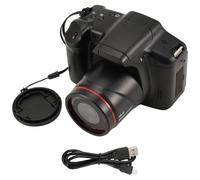 Cpolebev Portable Travel Vlog Camera Photography 16X Digital Zoom 1080P HD SLR Camera Anti-Shake Photo Cameras for Live Stream