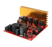 Cpolebev Power Amplifier Audio Board 180W+180W 2.0 Channel FET Speaker Amplifier Sound Preamplifier Dual AC18V-26V with Fan