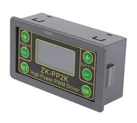 Cpolebev -PP2K PWM DC 3.3-30V 12V 24V Motor Speed Controller Regulator 8A 150W Adjustable LED Dimmer Pulse Frequency Duty Ratio