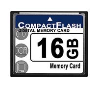 Cpolebev Professional 16GB Compact Flash Memory Card(White&Blue)