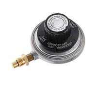 Cpolebev Propane Gas Grill Control Valve Table Top Regulator Propane Gas Grill Control Valve + Nozzle Jet & 1 Inch-20 Female