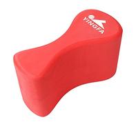 Cpolebev Pull Buoy Swim Training Leg Float for Adults & Youth Swimming Pool Strokes & Upper-Body Strength EVA & Free,Red