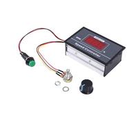Cpolebev PWM DC Motor Speed Controller with Digital Display 30A PWM Adjustable Speed Stepless Regulator