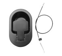 Cpolebev Recliner Release Pull Handle Aluminium Alloy Handle Handle with Cable Universal Couch Release Lever Replacement Parts Sofa Pull Handle Accessories