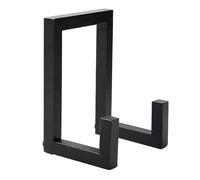 Cpolebev Record Stand Tabletop Metal Record Vinyl Holder Vinyl Record Storage End Stand Vinyl Record Storage Album Storage Rack for CD/LP Vinyl Record Supplie