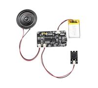 Cpolebev Recording Greeting Card 8M Movement Box Holiday Christmas Birthday Card Music Cover Wall MP3 Download Voice Module