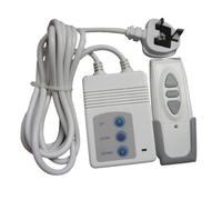 Cpolebev Remote Control 433MHZ Projector Screen Controller Electrical Curtain Wireless Remote Control Switch Receiver UK Plug