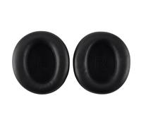 Cpolebev Replacement Ear Pads Q30/Q35 Protein Leather Headphones Earpads(Black)