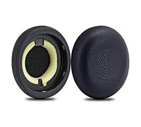 Cpolebev Replacement Earpads for Elite 45H Evolve2 65 MS/Wireless Headphones - Protein Leather/Ear Cushion/Ear Cups (Black)