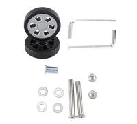 Cpolebev Replacement Wear PU Caster Suitcase Replacement Wheels Luggage Wheels 55X12mm
