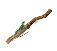 Cpolebev Reptile Branches for Climbing Bearded Dragon Branch Natural Non-Slip Habitat Decorations Reptile Decor