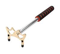 Cpolebev Retractable Billiards Cue Stick Bridge with Removable Brass Bridge Head, Billiards Pool Cue Accessory,Low Bridge Head