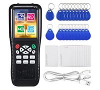 Cpolebev RFID ID Duplicator Copier Decode Function Smart Card Key Machine RFID NFC Copier ID Reader Burner T557 125khz H-ID Card