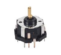 Cpolebev RKJXT1F42001 4-Way Switch Car Navigation Encoder Key Rocker Switch with Push Switch Encoder