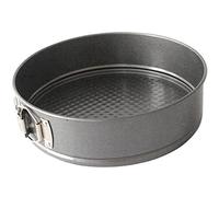 Cpolebev Round Leakproof Baking Cake Pan with Round Cake Tin Baking Mold with Removable Bottom (9 Inches)