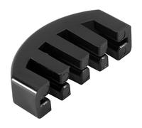 Cpolebev Rubber Mute 4/4 Violin Fiddle slight Practice Black