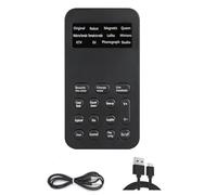 Cpolebev S9 Voice Changer 12 Voice Changing Modulator with Adjustable Voice Functions Phone Computer Sound Card Mic Tool,
